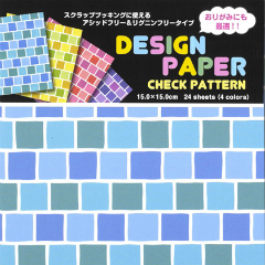 DESIGN PAPER check pattern